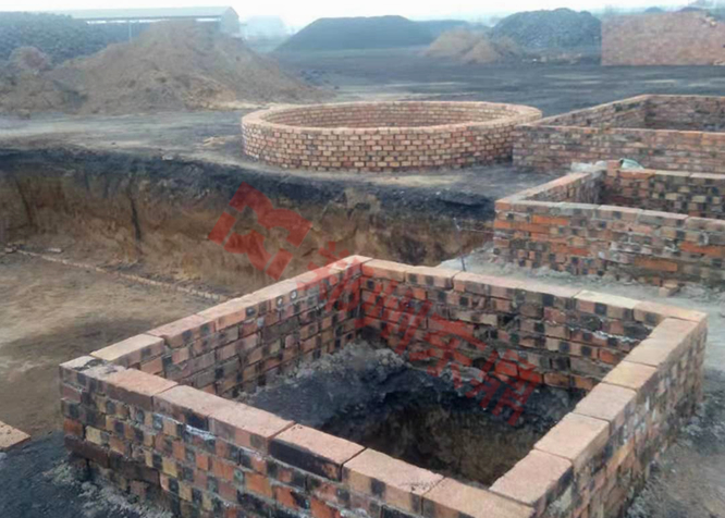 山西煤泥烘干機項目現場