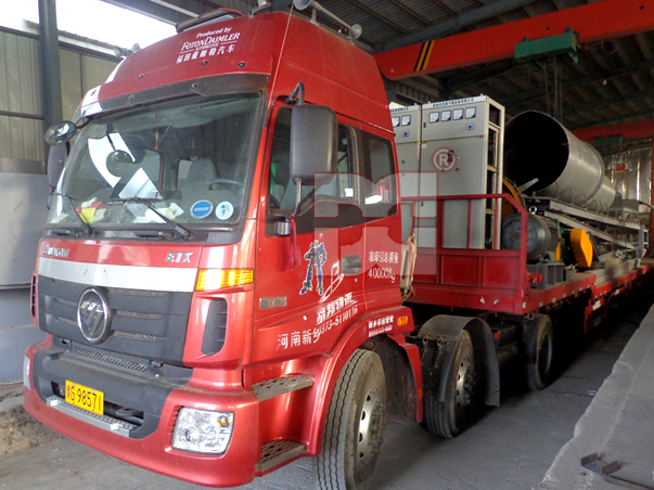 1000噸煤泥烘干機發貨