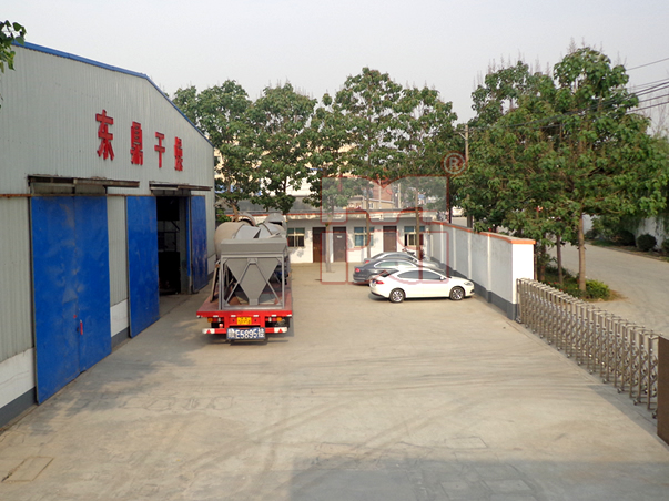 煤泥烘干車間發貨現場