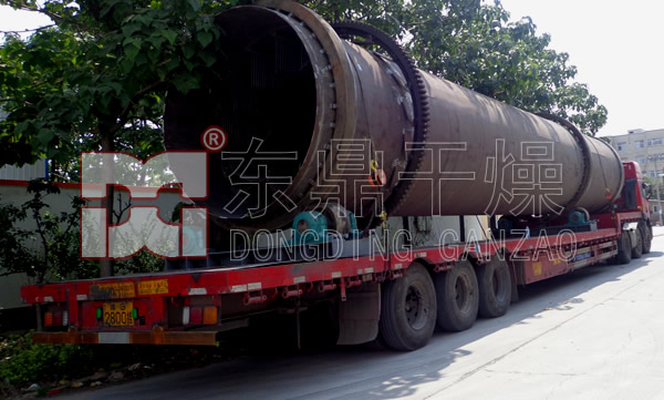 山西煤泥烘干機現場