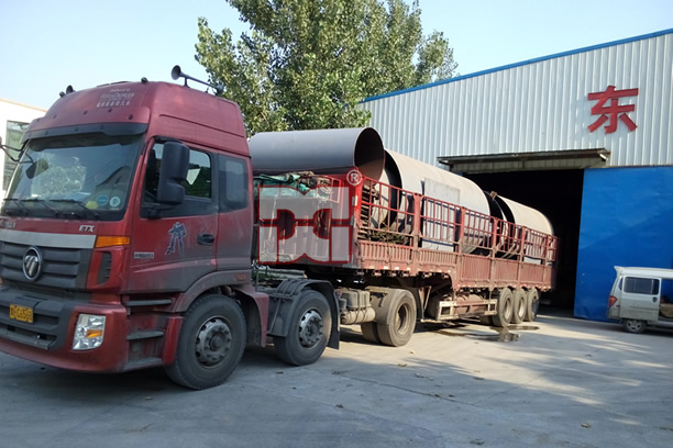 煤泥烘干機一線現場