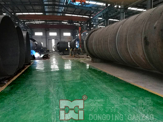 煤泥烘干機制造現場