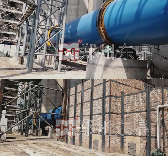 電廠煤泥烘干機調試試機