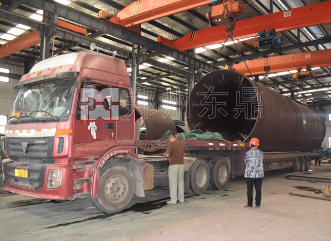 煤泥烘干設備發貨