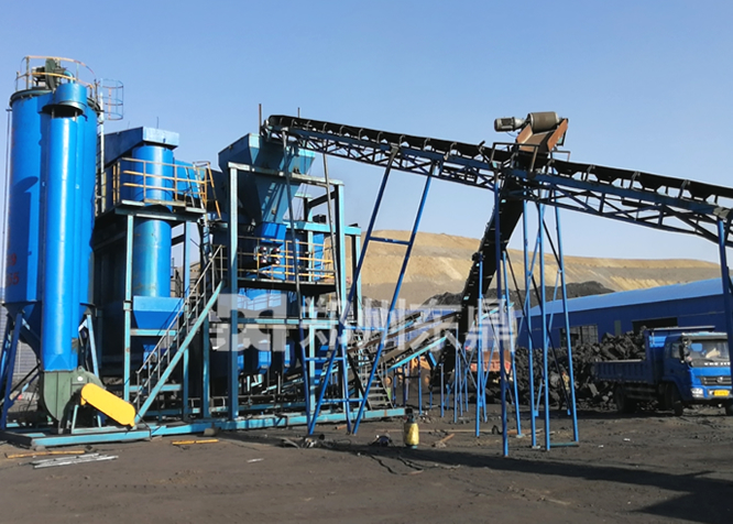 內蒙古干法選煤現場