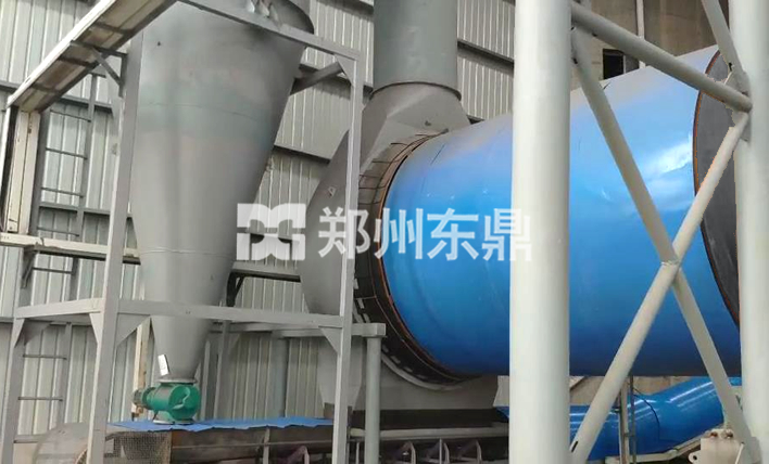 河北煤泥烘干機現場