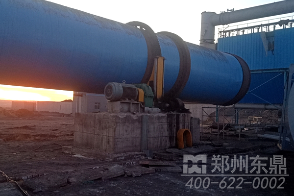 煤泥烘干機現場