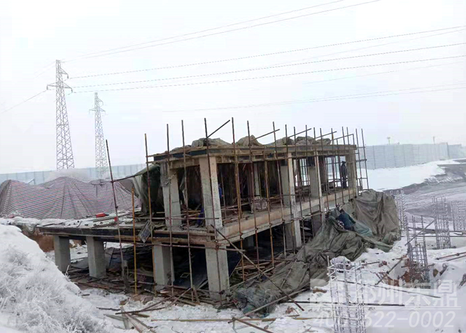 內蒙古煤泥烘干機現場